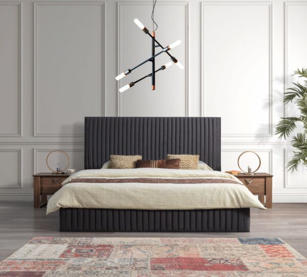 طقم غرفة نوم كينج 4 قطع - بوميرانغ - 180x200