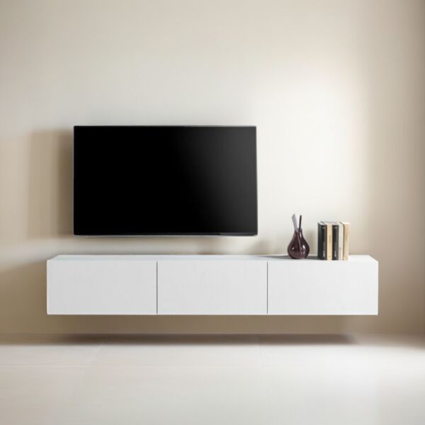 حامل تلفزيون جداري وينت  إلم كوڤ - ابيض