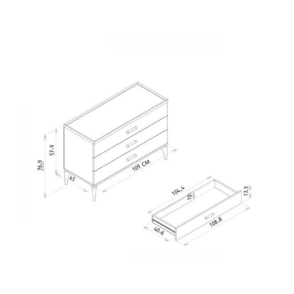 تسريحة ايفا إلم كوڤ - رمادي و بني