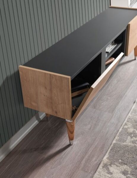 طاولة تلفزيون مع وحدة جدارية كيبيرا إلم كوڤ 