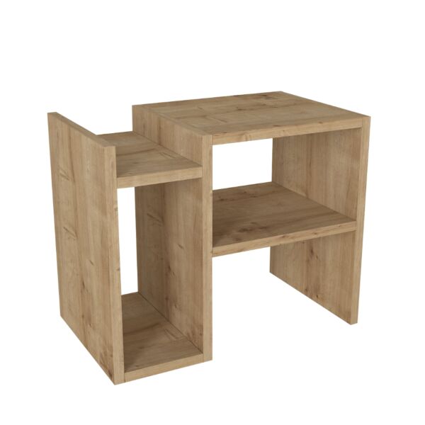 طاولة جانبية بيون إلم كوڤ - بني فاتح