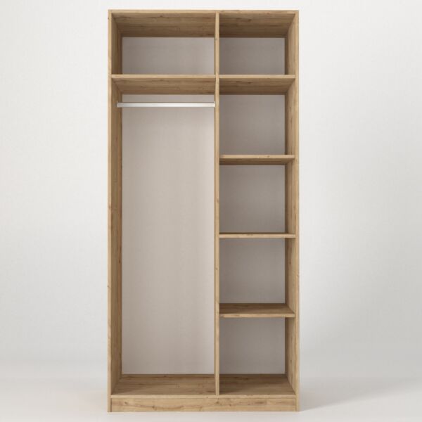 دولاب ملابس فالديرا بابين إلم كوڤ - بني فاتح