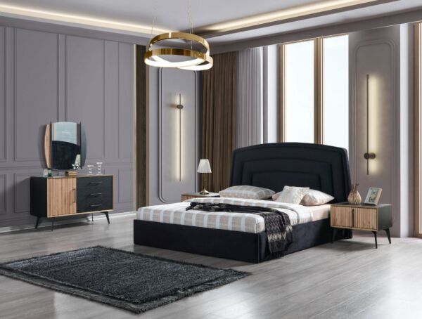 طقم غرفة نوم كينج 6 قطع - انسين - 180x200