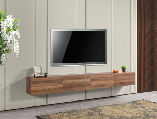 وحدة زيادة مساحة اضافية لطاولة التلفزيون دانييل - 60 سم بني خشبي