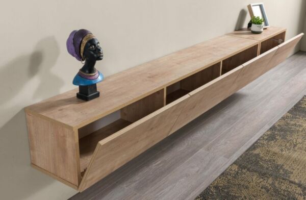 وحدة زيادة مساحة اضافية لطاولة التلفزيون دانييل - 60 سم بني فاتح