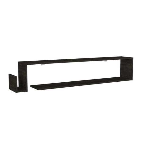 طاولة تلفزيون معلّقـة ريجنار - أسود 