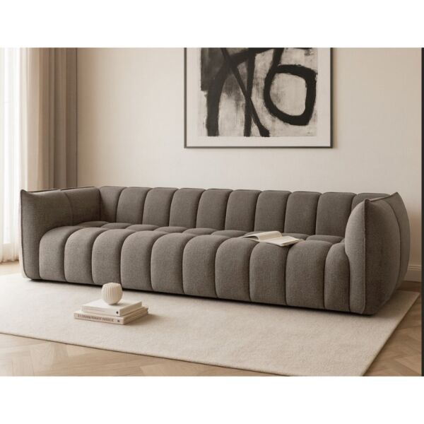 كنبة ريانا - 4 مقاعد - بني