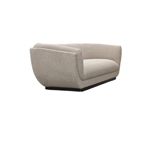 كنبة بيرلا - 3 مقاعد - بيج غامق