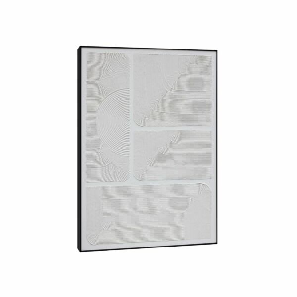 لوحة جدارية طلاء سواي  90×60 سم - ابيض