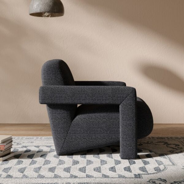 كرسي مفرد جاد - رمادي غامق