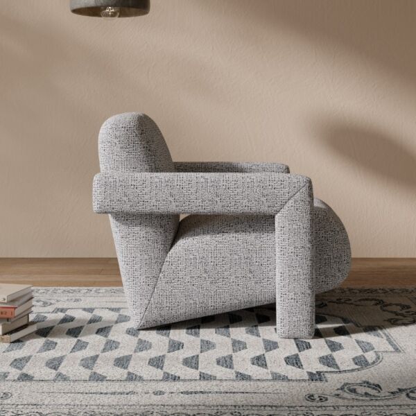 كرسي مفرد جاد - رمادي فاتح