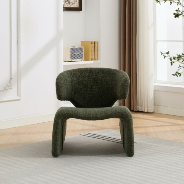 كرسي مفرد بوشان - اخضر