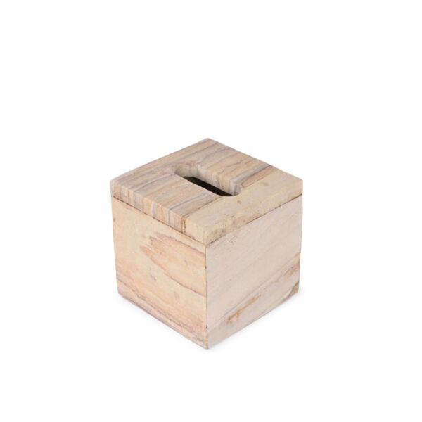 صندوق محارم من الحجر الرملي - متعدد الالوان