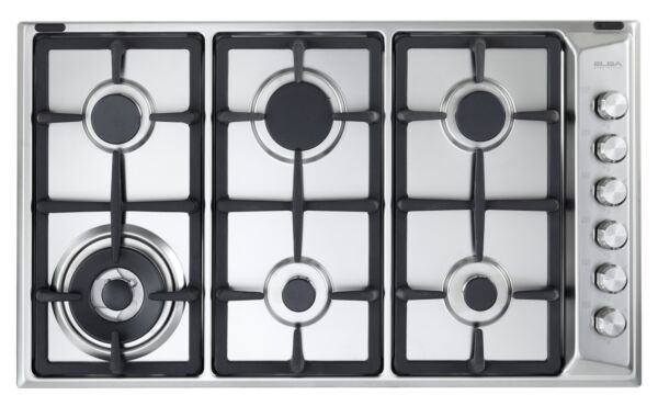 سطح غاز البا بيلت ان ايطالي 90 سم 6 عيون