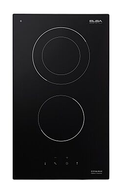 سطح غاز كهربائي البا بيلت ان سيراميك ايطالي 2 عين 30 سم