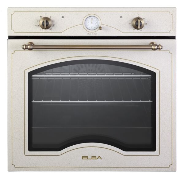 فرن بلت ان كهرباء ايطالي 60 سم 9 وظائف 74 لتر البا - كريمي وشفاف