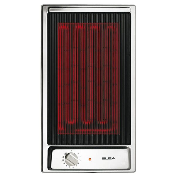 سطح بلت ان كهرباء شواية سيراميك ايطالي 30 سم البا - اسود