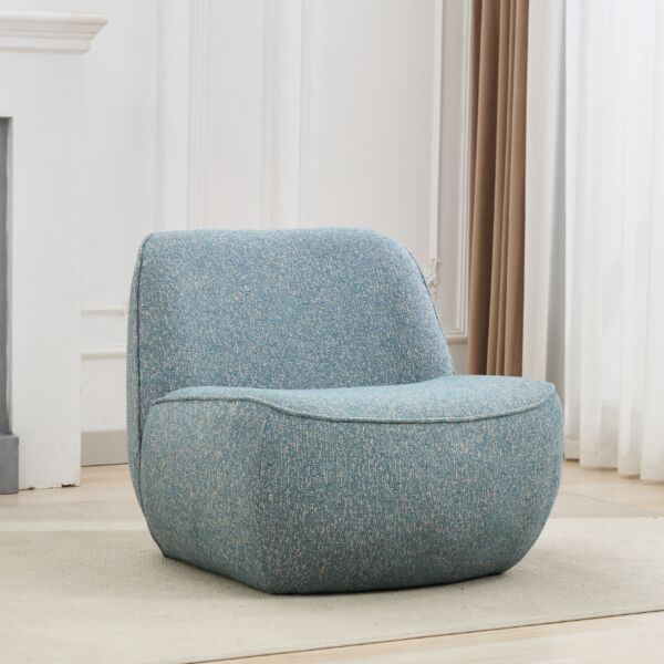 كرسي مفرد انابيل - ازرق