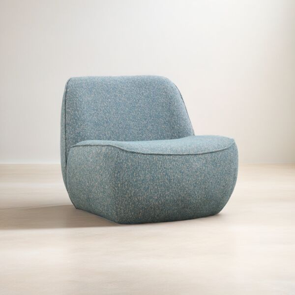 كرسي مفرد انابيل - ازرق