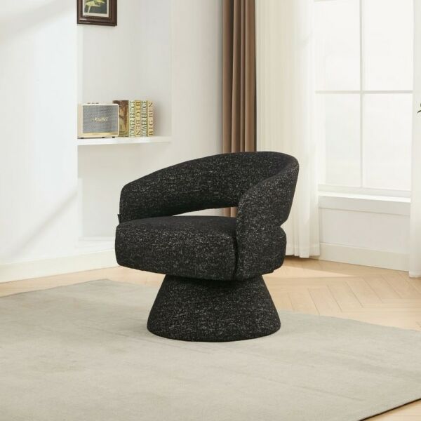 كرسي دوار مارت - اسود