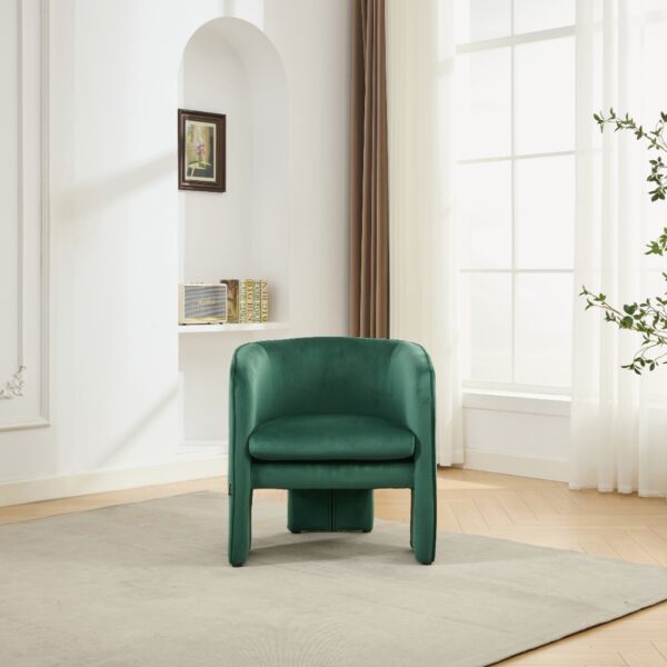 كرسي مفرد روما - اخضر