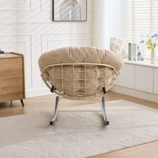 كرسي استرخاء هزاز كوتون كلاود - بيج