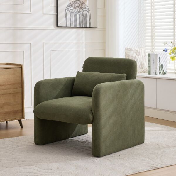 كرسي مفرد جامري - اخضر