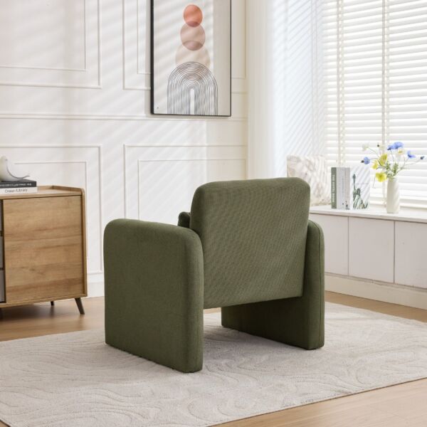 كرسي مفرد جامري - اخضر