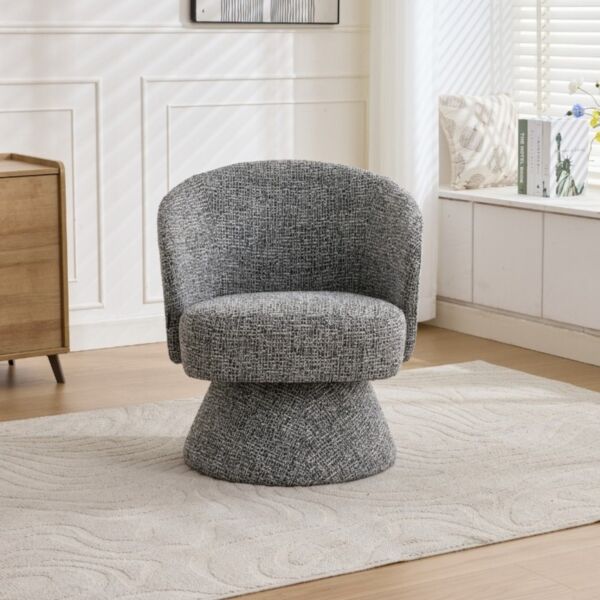 كرسي مفرد بارس - رمادي غامق