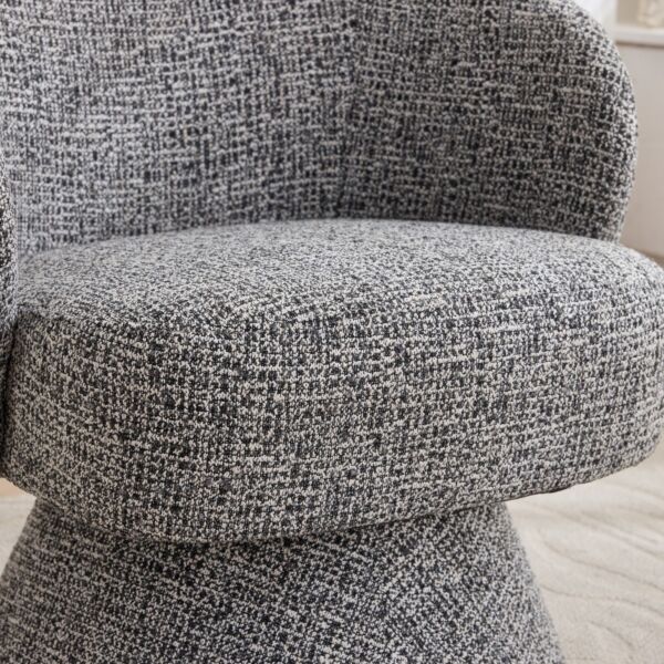 كرسي مفرد بارس - رمادي غامق