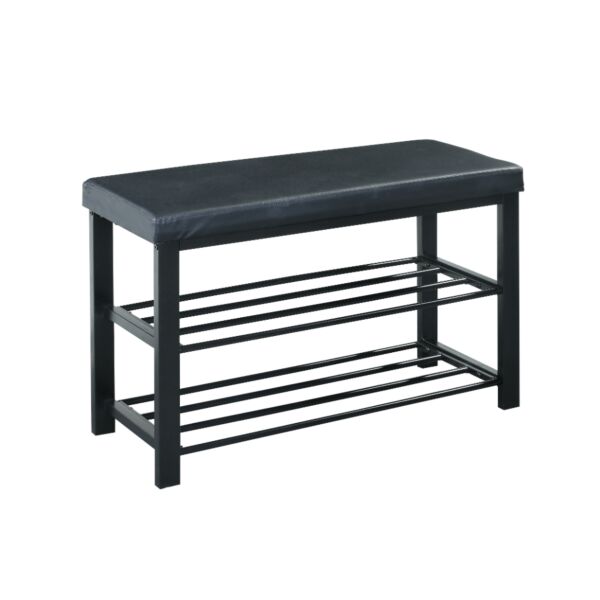 منظم احذية مع مقعد سوتورا - اسود