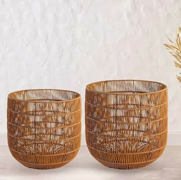 طقم سبتات مورا قطعتين - بني