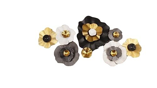 لوحة ديكور جدارية ماجيدا حديد ثلاثية الأبعاد متعددة الألوان