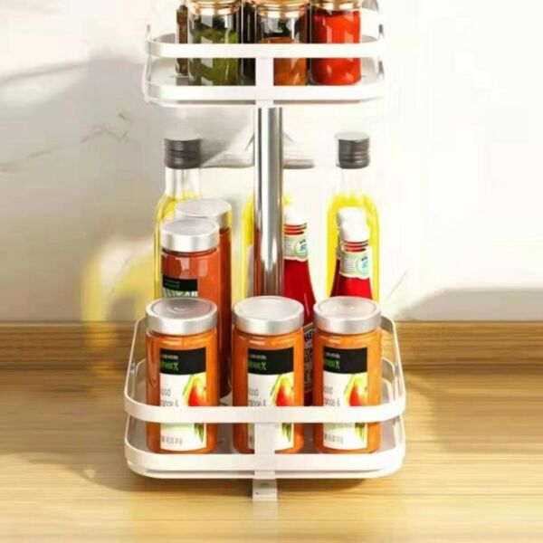 وحدة رفوف تنظيم دورين دوريان لون أبيض