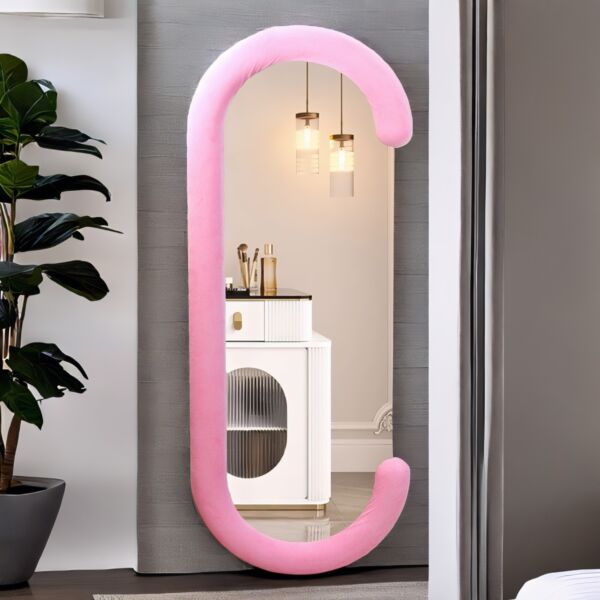 مرآة حائط تانا - وردي