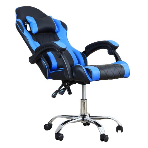 كرسي ألعاب اوشن قابل للتعديل - اسود وازرق