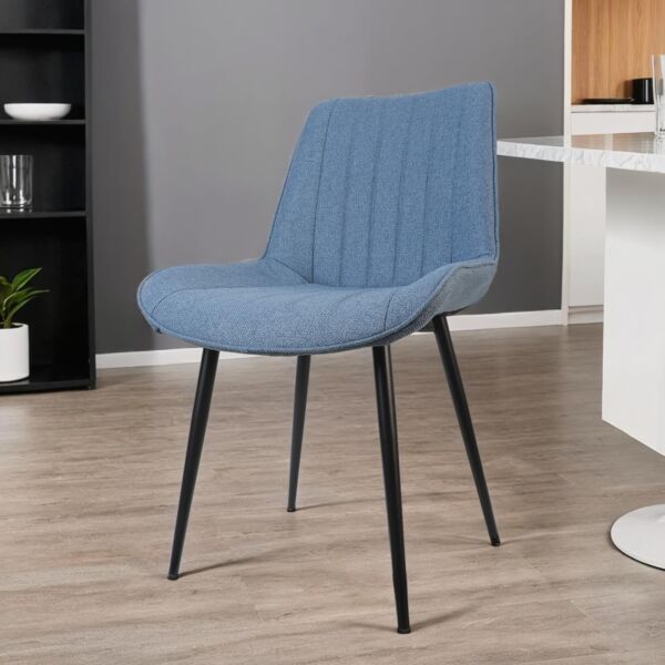 كرسي طعام ميريتا - رمادي