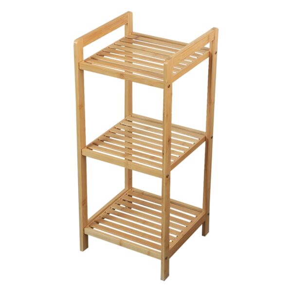 وحدة تنظيم خشب 3 أدوار مربع روما - خشبي