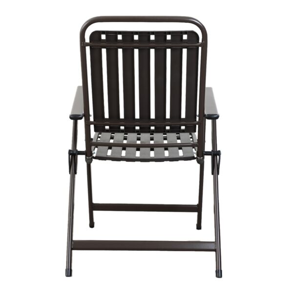 كرسي جلسة خارجية قابل للطي فلاديف - بني