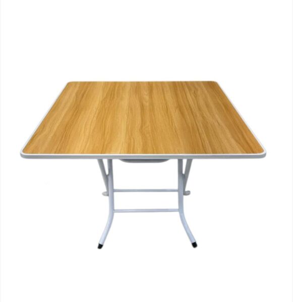 طاولة خارجية قابلة للطي متنقلة - بني