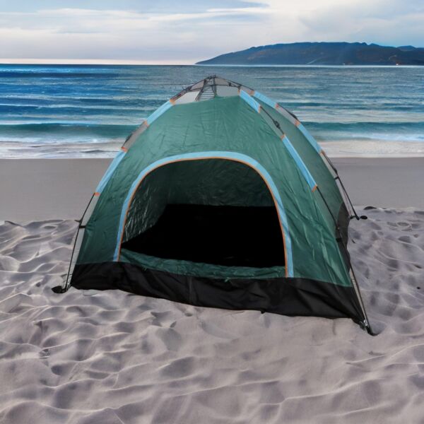 خيمة ذاتية التركيب - اخضر