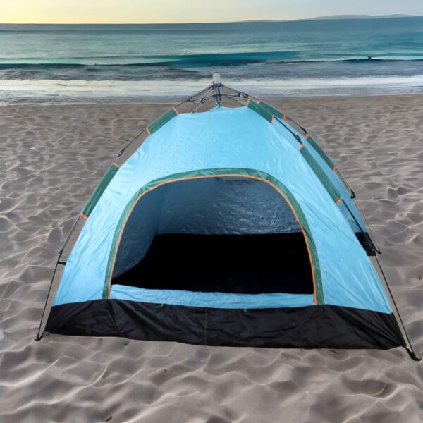 خيمة ذاتية التركيب عملية - أزرق فاتح