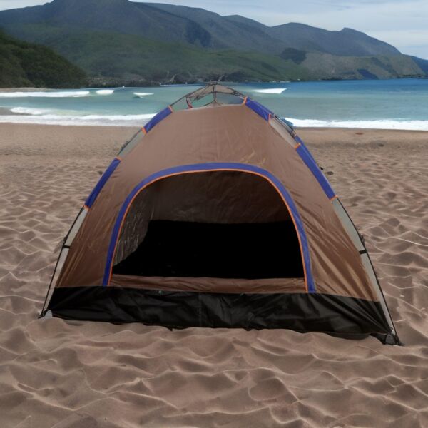 خيمة ذاتية التركيب ايزي - بني غامق