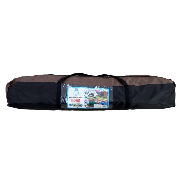 خيمة ذاتية التركيب سوليد - بني غامق