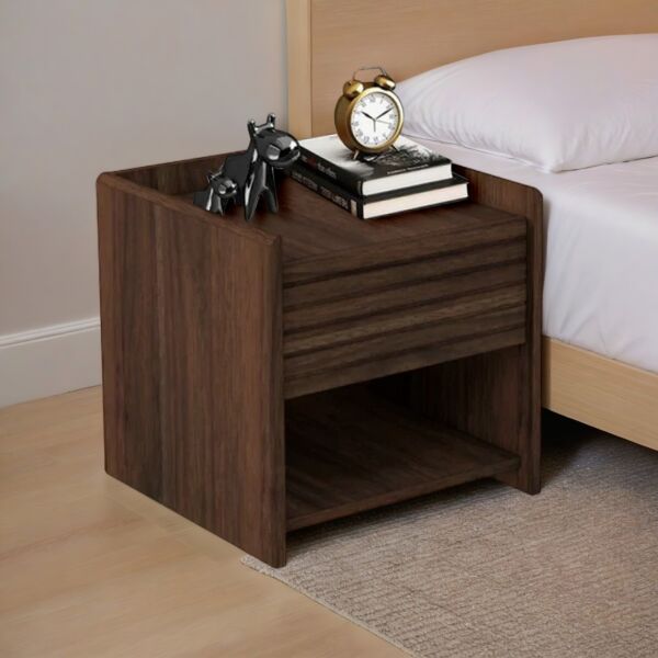 كومودينو درج ورف سكوير - بني