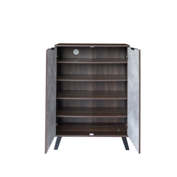 خزانة أحذية بابين فولتا - بني ورمادي