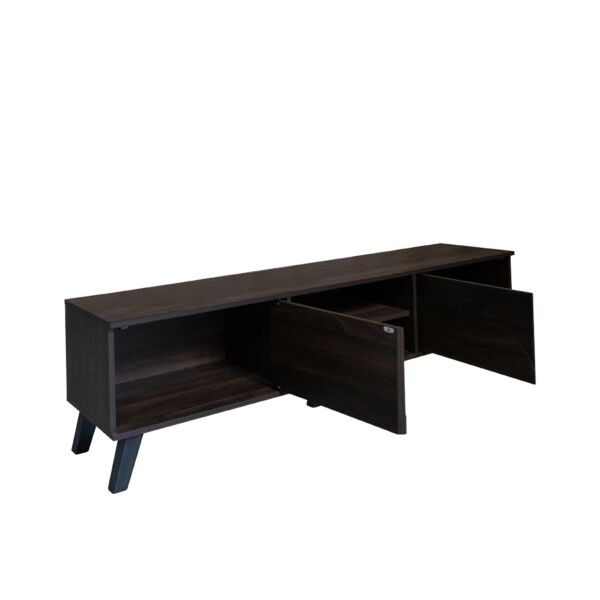 طاولة تلفزيون 160 سم - بني غامق