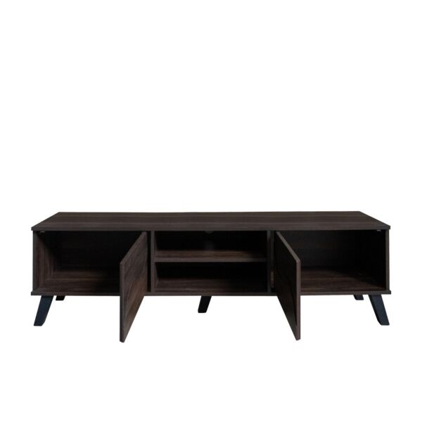 طاولة تلفزيون 160 سم - بني غامق