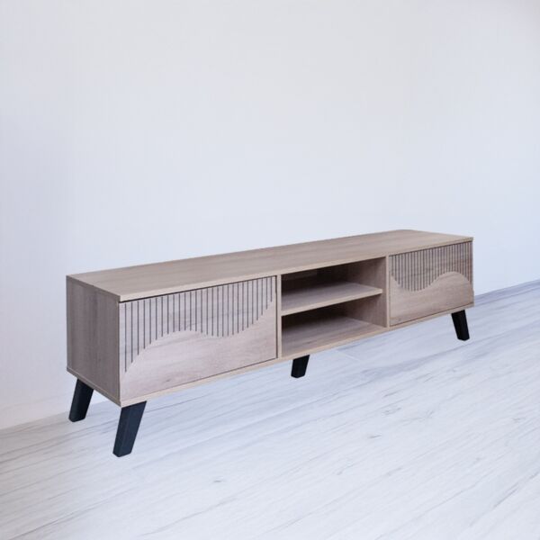 طاولة تلفزيون 160 سم - بيج