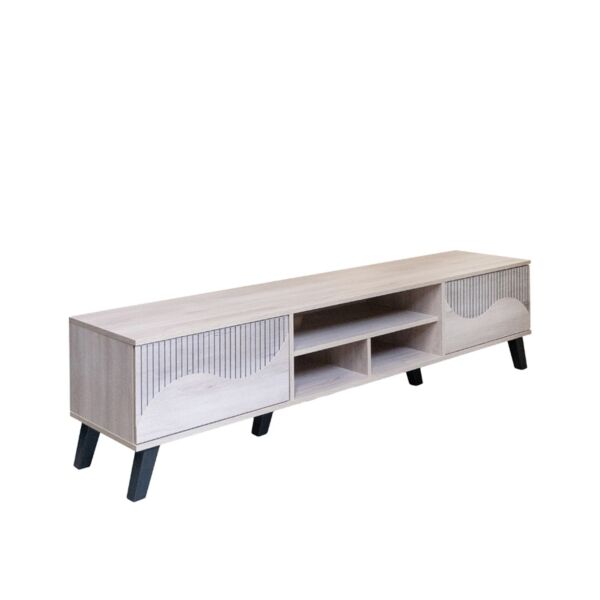 طاولة تلفزيون مستطيلة 180 سم - بيج